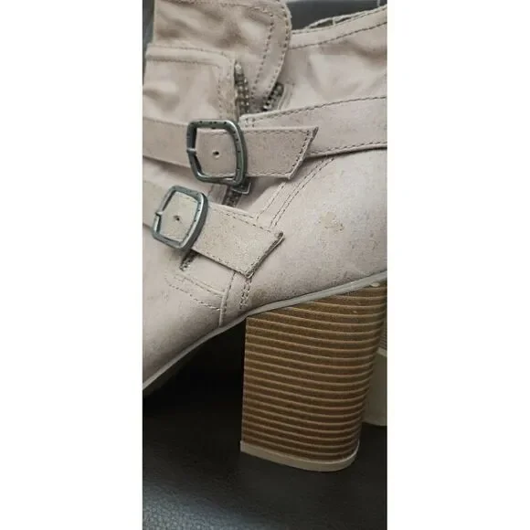 Carlos by Carlos Santana Pippin Ankle Booties Rose, Womens Size 10 M - Picture 9 of 9